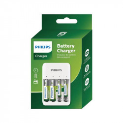 Charger Philips + 2x700mAh AAA + 2x1300mAh AA