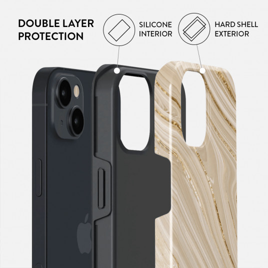Dėklas Burga iPhone 13 Full Glam Tough