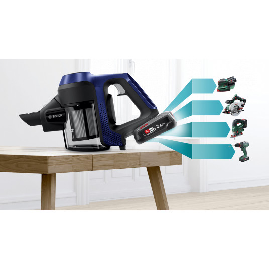 Belaidis dulkių siurblys Bosch BBS611MAT