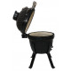 Kepsninė (Grilis) Kamado Bono Picnic juoda 32 cm