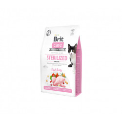 Brit Care Cat GF Sterilized Sensitive sausas maistas katėms 7 kg