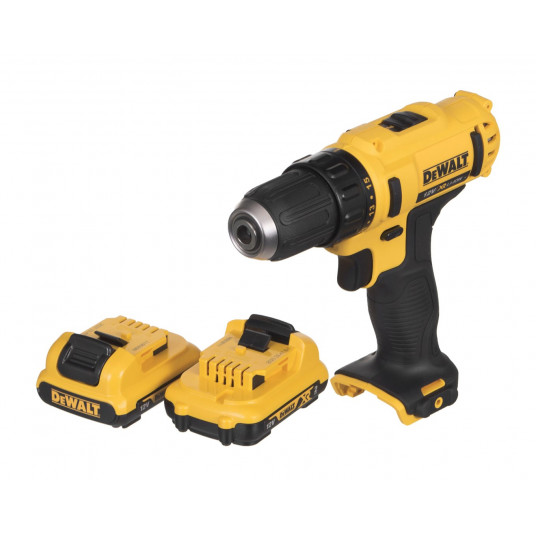Akumuliatorinis gręžtuvas/suktuvas Li-Ion 10,8V 2,0Ah DeWALT DCD710D2
