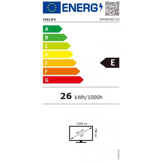 Televizorius Philips 32PHS5507/12 LED 32"