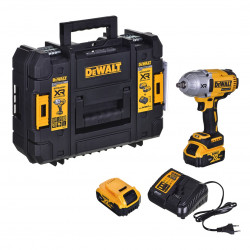 Smūginis veržliaraktis 1/2" 18V 2x5,0Ah DCF900P2T-QW DEWALT