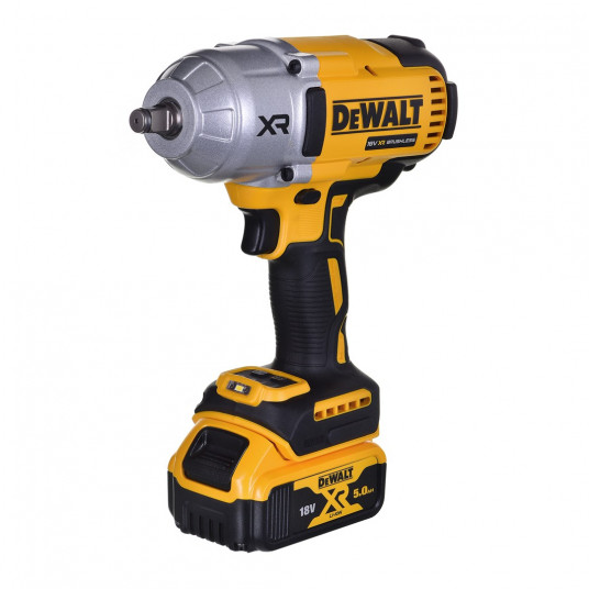 Smūginis veržliaraktis 1/2" 18V 2x5,0Ah DCF900P2T-QW DEWALT