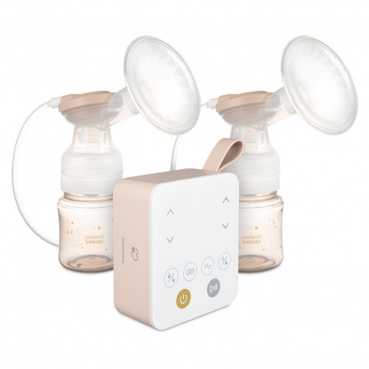 CANPOL BABIES dvigubas elektrinis pientraukis su nosies aspiratorium, Expresscare, 212-12