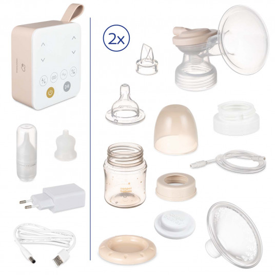 CANPOL BABIES dvigubas elektrinis pientraukis su nosies aspiratorium, Expresscare, 212-12