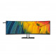 Philips 45B1U6900C – 44,5" | VA | 5120 x 1440 | 75 Hz | DisplayPort, HDMI 2.0, USB-C | HDR | Garsiakalbiai 2 x 5 W | panoraminis, pakreiptas, aukštis | VESA 100