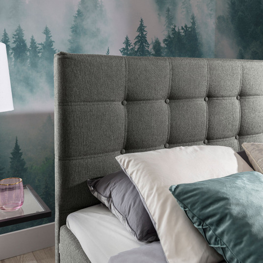 Continental lova Inez 180X200, pilka, audinys Sawana 21