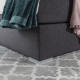 Continental lova Inez 180X200, pilka, audinys Sawana 21