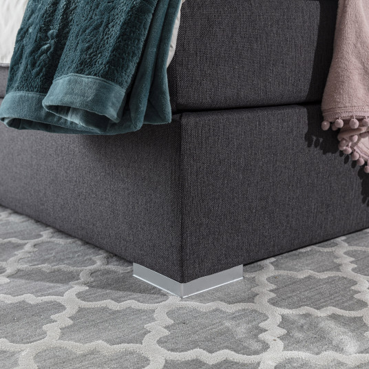 Continental lova Inez 180X200, pilka, audinys Sawana 21