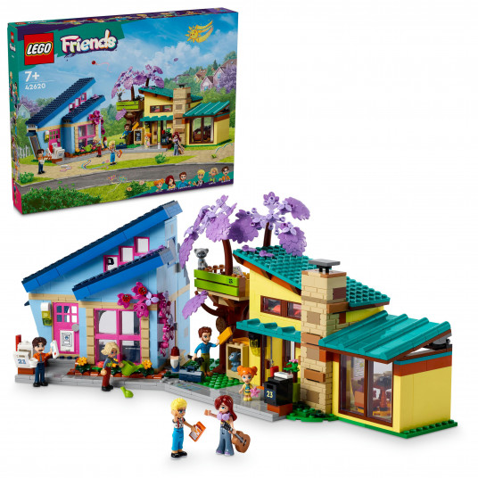 LEGO® 42620 Friends Olio ir Peizlės šeimų namai