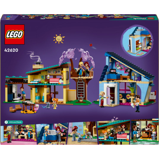 LEGO® 42620 Friends Olio ir Peizlės šeimų namai