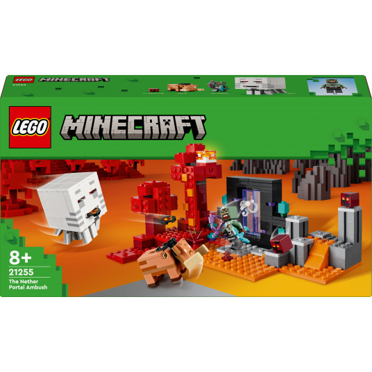 LEGO® 21255 Minecraft® Pasala „Nether“ portale