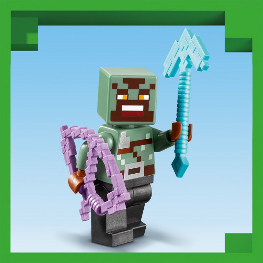 LEGO® 21255 Minecraft® Pasala „Nether“ portale