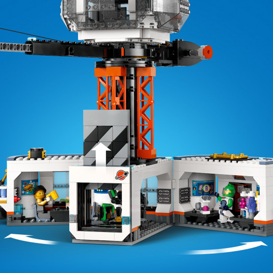 LEGO® 60434 City Kosminė bazė ir raketos paleidimo aikštelė