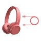 Ausinės Philips Wireless TAH4205RD/00, Raudona