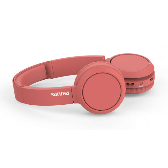 Ausinės Philips Wireless TAH4205RD/00, Raudona