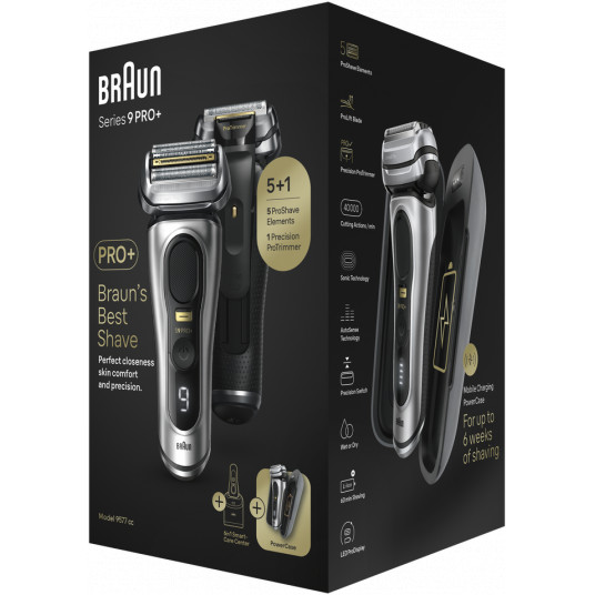 Barzdaskutės komplektas Braun 9577CC Shaver Series 9 Pro