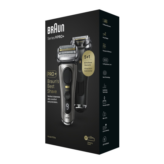Barzdaskutės komplektas Braun Series 9 Pro+ 9515S + kelioninis dėklas