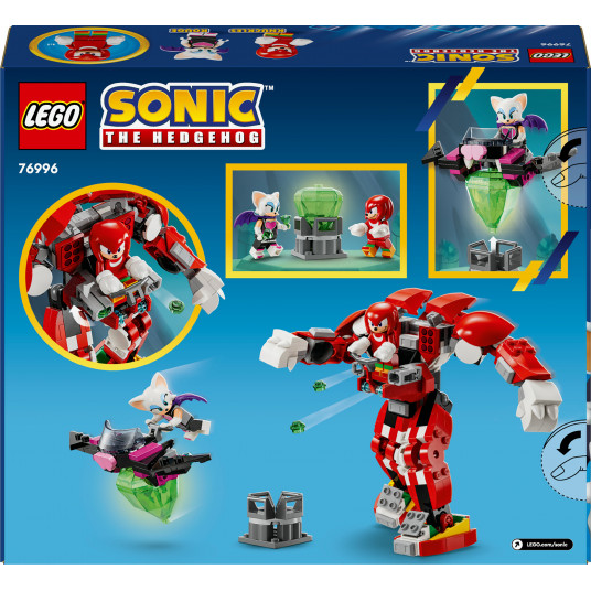 LEGO® 76996 Sonic the Hedgehog™ Knuckles robotas sargybinis