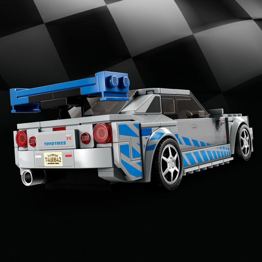 LEGO® 76917 SPEED CHAMPIONS „Greiti ir įsiutę 2“ „Nissan Skyline GT-R (R34)“