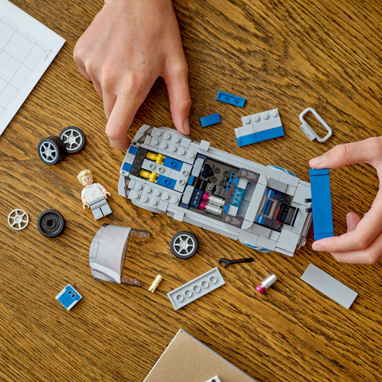 LEGO® 76917 SPEED CHAMPIONS „Greiti ir įsiutę 2“ „Nissan Skyline GT-R (R34)“