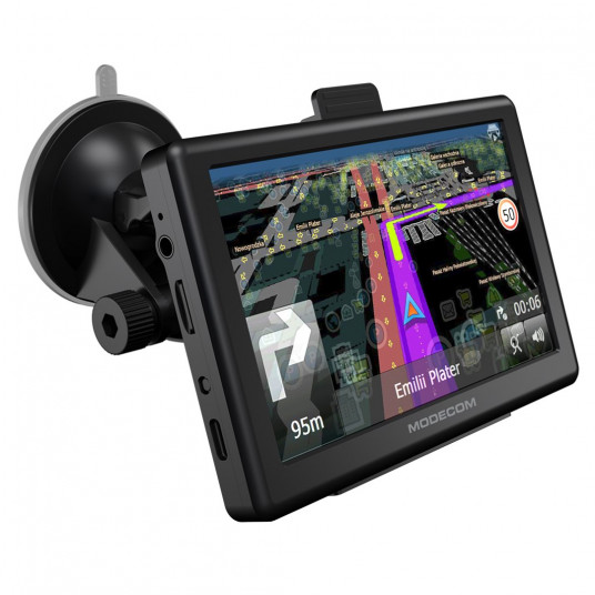 MODECOM FreeWAY CX 5.0 AUTOMOBILIŲ NAVIGACIJA + "MapFactor" Europos žemėlapiai