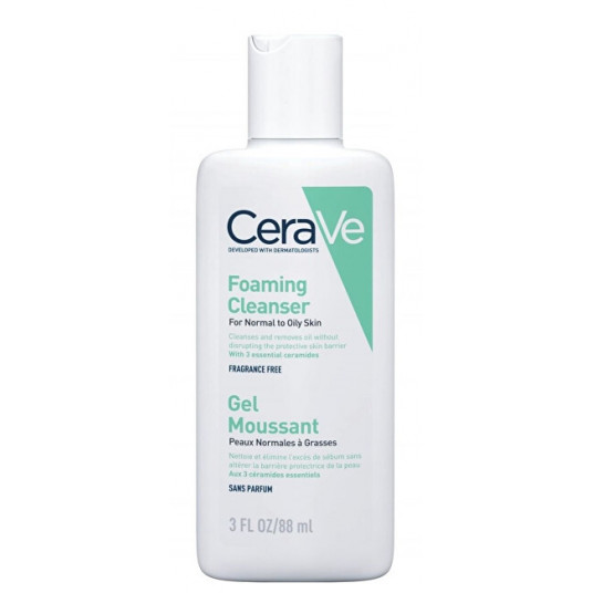 CeraVe – valomasis putojantis gelis normaliai ir riebiai odai (putojantis valiklis) – 236 ml