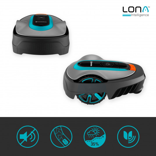 Robotas vejapjovė Gardena Smart Sileno city 600 19603-39