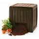 Komposto dėžė Keter DECO COMPOSTER su dugnu 340 L