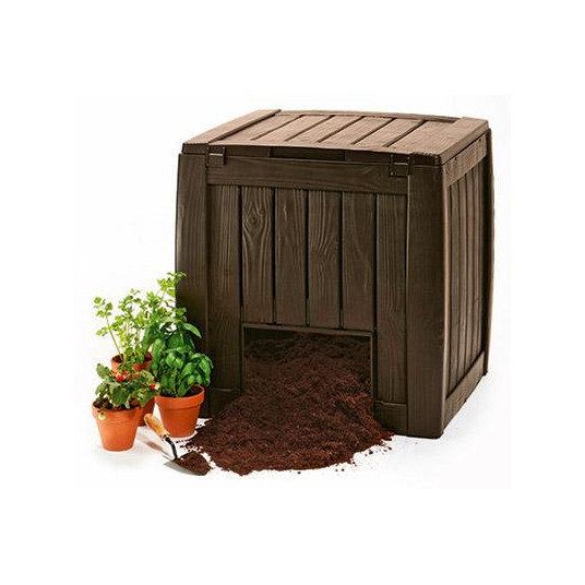 Komposto dėžė Keter DECO COMPOSTER su dugnu 340 L