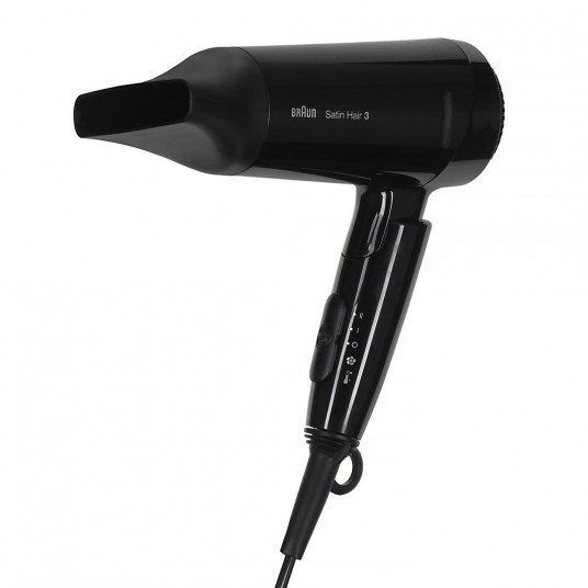 Plaukų džiovintuvas Brown Satin Hair 3 Style&Go 1600 W Juodas