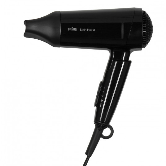 Plaukų džiovintuvas Brown Satin Hair 3 Style&Go 1600 W Juodas
