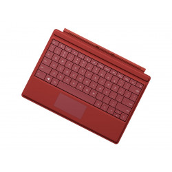 Klaviatūra Microsoft Surface Pro 8/X Type Cover Poppy Red 8XA-00090