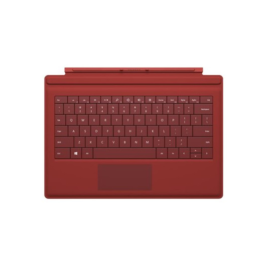 Klaviatūra Microsoft Surface Pro 8/X Type Cover Poppy Red 8XA-00090