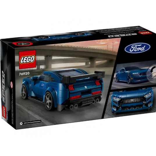 LEGO® 76920 Speed Champions Sportinis automobilis Ford Mustang Dark Horse