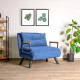 Miegamas fotelis - lova Hanah Home Sando Single - Mėlyna