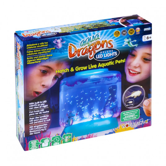 Aqua Dragons Akvariumas su LED šviesomis