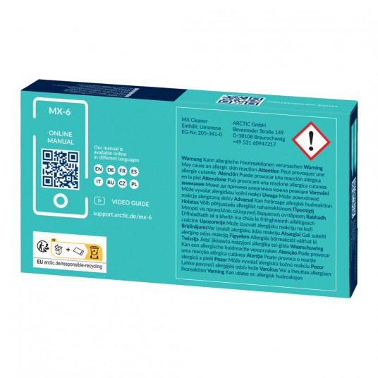 Arctic MX-6 - Terminis junginys - 4g - Pilka
