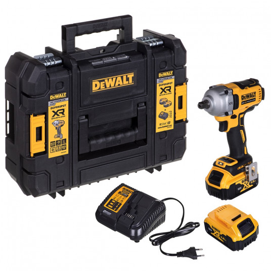 Smūginis veržliaraktis 18V 2x5,0Ah TSTAK DCF892P2T DEWALT