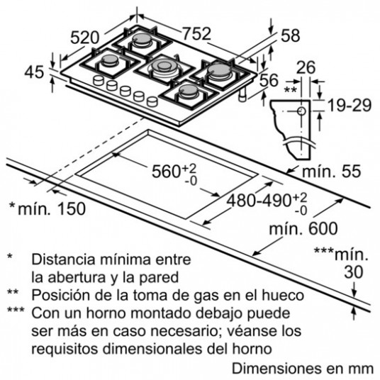 Dujinė kaitlentė Siemens EP7A6QB90