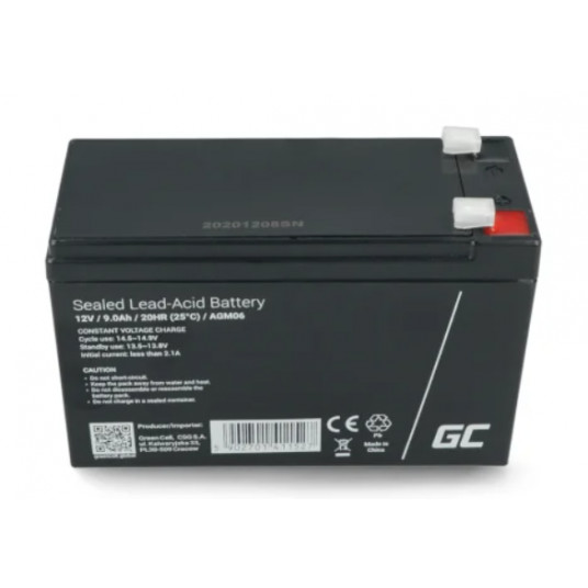 GreenCell AGM06 UPS Baterija 12V / 9Ah
