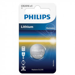 Battery PhilipsCR2016 Lithium 3 V (20.0 x 1.6)