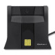 Qoltec 50643 Smart chip asmens tapatybės kortelių skaitytuvas | USB 2.0 | „Plug & Play“