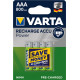 VARTA HR03 AAA Recharge Accu Power 800 mAh 56703 Įkrovimo tikslumas 4 vnt Žalia