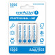 Įkraunamos baterijos everActive Ni-MH R03 AAA 1050 mAh Professional Line