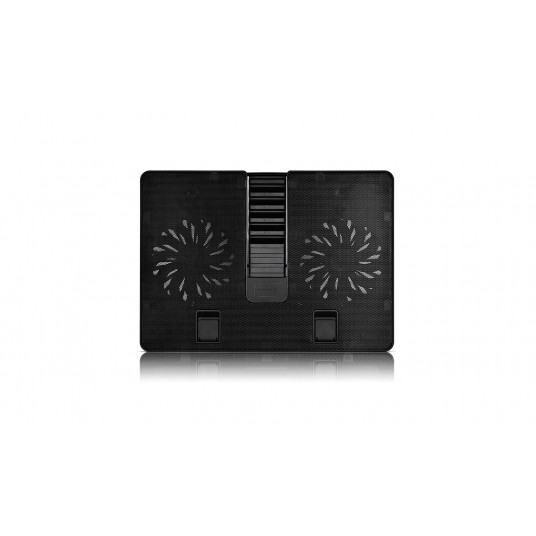 DeepCool U PAL aušinimo padėklas nešiojamam kompiuteriui 39,6 cm (15,6") 1000 RPM Juoda