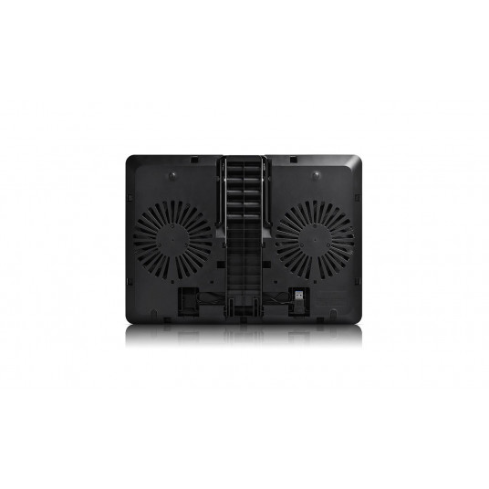 DeepCool U PAL aušinimo padėklas nešiojamam kompiuteriui 39,6 cm (15,6") 1000 RPM Juoda