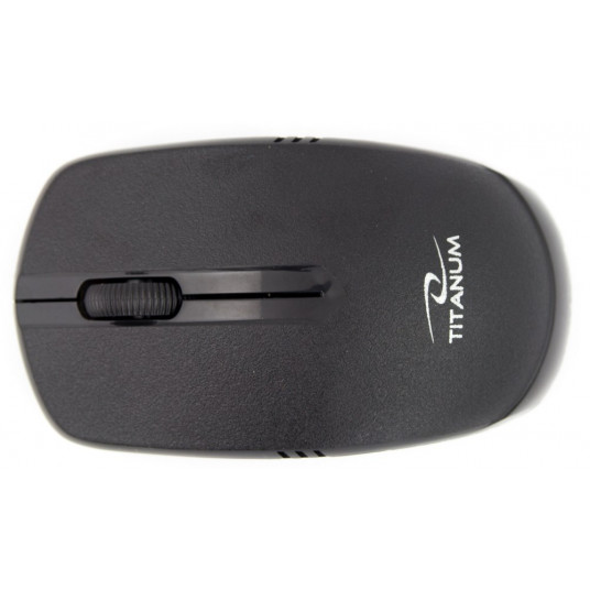 TITANUM TK108 USB klaviatūra + pelė Juoda